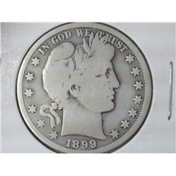 1899-O Barber Half Dollar (VG)