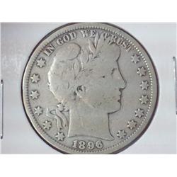 1896 Barber Half Dollar (VG)