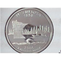 2005-S Minnesota Quarter (GEM Proof)
