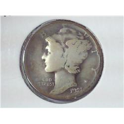1921 Mercury Dime (Key Date)