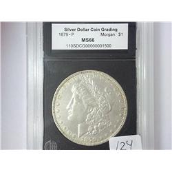 1879 Morgan Silver Dollar SDCG MS66
