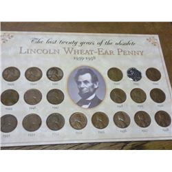 The Last 20 Years Of Lincoln Wheat Cents