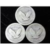 Image 2 : 3 Assorted Standing Liberty Quarters