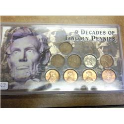 9 Decades Of Lincoln Cents