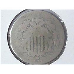 1867 Shield Nickel