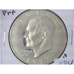 1973-S Ike 40% Silver Dollar (Proof)
