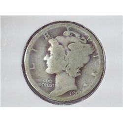 1918-D Mercury Dime