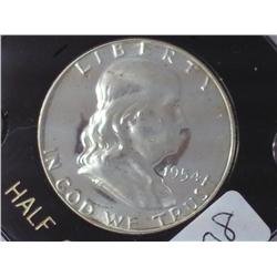 1954 Franklin Half Dollar (Gem Proof)