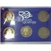 Image 2 : 2001 US Mint 50 State Quarters Proof Set (No Box)