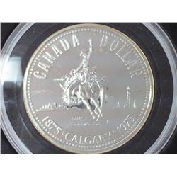 1975 Calgary Canada Dollar  (Specimen).3750 ASW