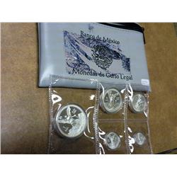 1994 Mexico Libertad Proof Set (Silver)