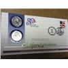 Image 1 : 2005 California US Mint FDC W/2 UNC Quarters