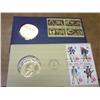 Image 1 : 2 US Mint FDC W/ Bronze Medals