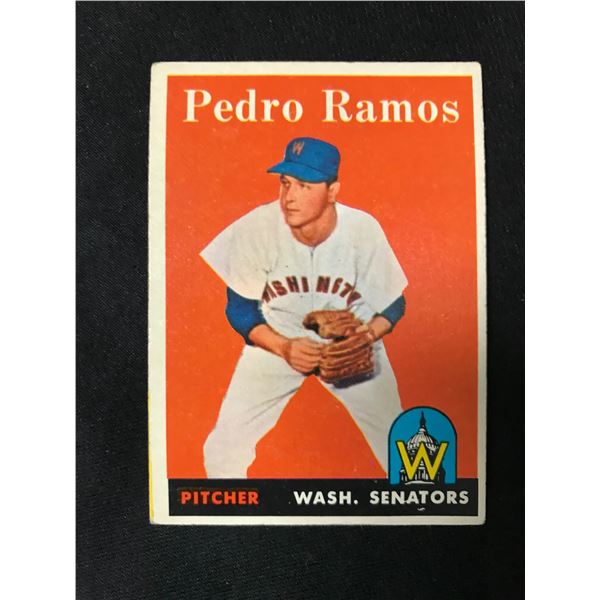 1958 TOPPS PEDRO RAMOS