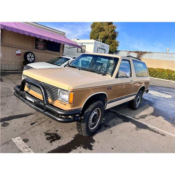 1985 Chevrolet S-10 Blazer