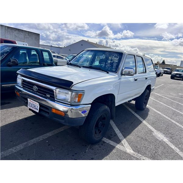 1992 Toyota 4Runner SR5 V6