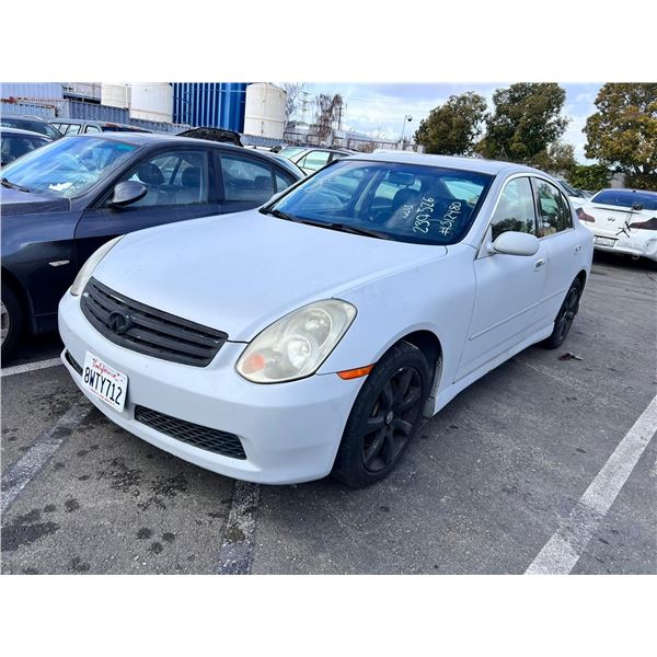 2006 INFINITI G35