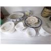 Image 3 : Lot assorted Dishware (plates, tea cups, some federal glass & Ludgate dishes)