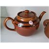 Image 3 : Antique stoneware tea pot & bean pot