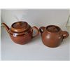 Image 5 : Antique stoneware tea pot & bean pot