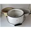 Image 1 : Antique 2 chamber pots + Cooking pot