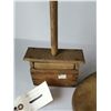 Image 2 : Antique Butter beater, cutting board, & Hot Pie lifter
