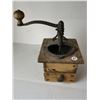 Image 1 : Vintage Wooden & Cast Iron coffee grinder