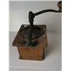 Image 3 : Vintage Wooden & Cast Iron coffee grinder