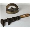 Image 1 : Antique side Iron & Wrench