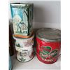 Image 2 : Lot of Assorted antique Tins