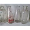 Image 2 : 6 Milk bottles (includes Flin Flon Dairy bottle)