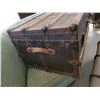 Image 5 : Antique 1800's Steamer Trunk (36.5"x21"x15.75")
