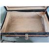 Image 8 : Antique 1800's Steamer Trunk (36.5"x21"x15.75")
