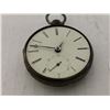 Image 2 : Clarne Corf's English Silver Pocket watch - Not working, damaged)