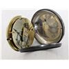 Image 5 : Clarne Corf's English Silver Pocket watch - Not working, damaged)