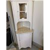 Image 2 : Antique Corner Cupboard 67"H x 26.5"W