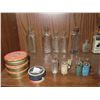 Image 2 : Lot of assorted Antique Medicine bottles & containers & Tins