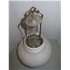 Image 2 : Antique hanging Aladdin gas lamp (white shade has crack)