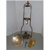 Image 2 : Antique Aladdin ceiling hanging lamp housing + handheld lamp