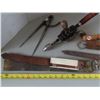 Image 7 : Lot of Assorted Antique tools (includes Razer strap, Hoppe Pocket Balance - made in Germany)