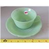 Image 1 : Antique Jade cup & saucer
