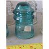 Image 4 : 9 Antique Glass Insulators