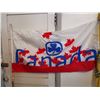 Image 1 : Vintage polyester Flag (Canada written on it) - 52"long