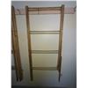 Image 2 : 3 Antique wooden clothing racks (25.5"W x 60"High")