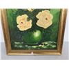 Image 2 : Antique Oil Painting with frame (19"x23")