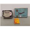 Image 1 : Antique assortment of tobacco  & Cigarette tins/papers (Vogue, Players Navy Cut, British Consols)