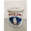 Image 4 : Antique White Owl Invincibles Cigars Tin