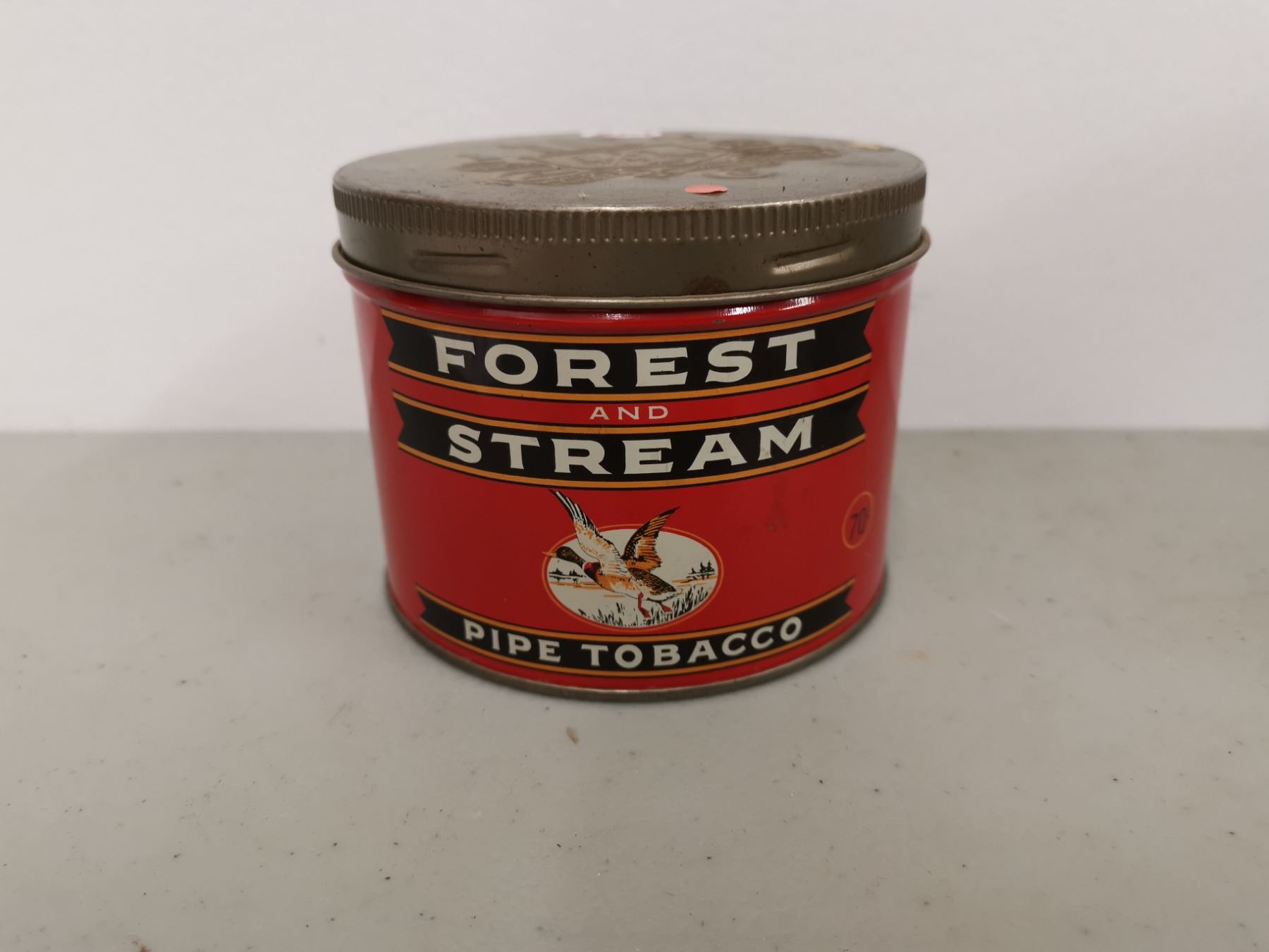 Antique Forest and Stream Pipe Tobacco Tin Schmalz Auctions