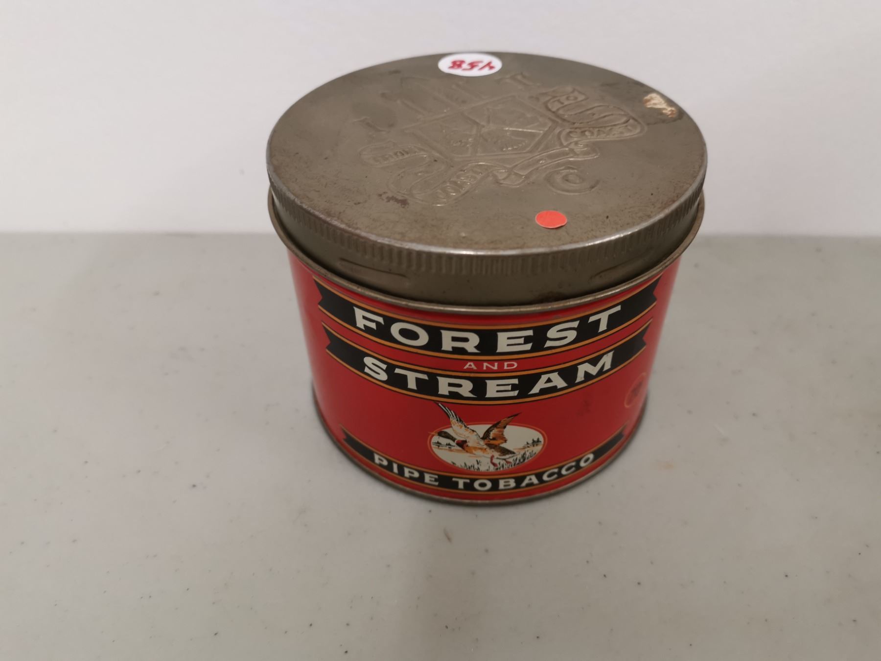 Antique Forest and Stream Pipe Tobacco Tin Schmalz Auctions