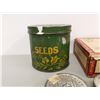 Image 3 : 3 antique tobacco & cigar tins (Copenhagen, Seeds, Pandora Cedarap)